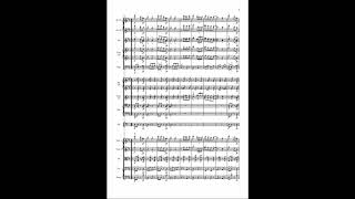 Brahms Hungarian Dance No 6 with Score [upl. by Seana201]