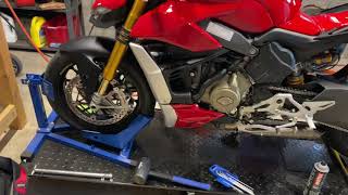 Ducati Streetfighter V4S  OBD2  Check Engine Light Fix [upl. by Gazzo]