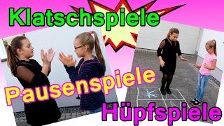 Hüpfspiele  Klatschspiele  Pausenspiele [upl. by Elatnahs]