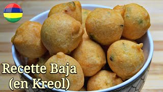 Recette Baja Mauricien en Kreol  Bhajia Special Ramadan [upl. by Monreal]