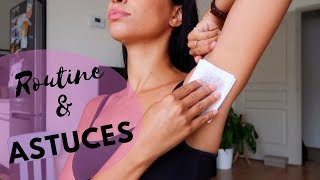 ROUTINE EPILATION A LA CIRE JAMBES MAILLOT AISSELLES [upl. by Ty]