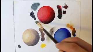 Painting Shadows and Highlights  The Basics [upl. by Clie]