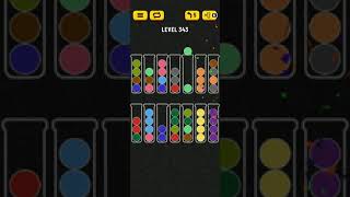 Ball Sort Puzzle Level 343 [upl. by Naginarb71]