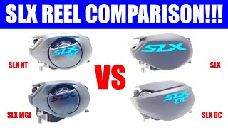 SHIMANO SLX REEL BUYERS GUIDE ALL 4 REELS COMPARED AND DIFFERENCES EXPLAINED [upl. by Fairfax]