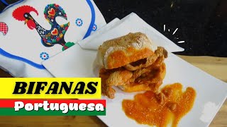 BIFANAS À PORTUGUESA  RECEITA FÁCIL [upl. by Katya]