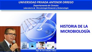 TEMA 2  HISTORIA DE LA MICROBIOLOGIA  GONZALEZ CABEZA [upl. by Rehprotsirhc741]