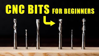 CNC Bits For Beginners  Upcut Vs DownCut Vs Compression Vs Ball Nose End Mills [upl. by Kolosick571]