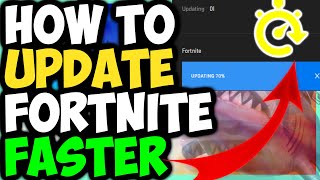 How To Make Fortnite Update Faster PS4XBOXPCWORKING NOW [upl. by Akcirahs]