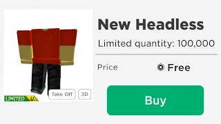 FINALLY Roblox Headless [upl. by Norej938]