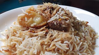 Mauritian Cuisine Easy Beef Biryani Recipe  Briani La Viande Boeuf [upl. by Mendelson]