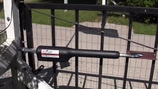 How to install mighty mule automatic gate opener [upl. by Trueman]