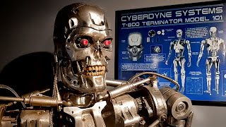 Man Spent 4 Years Hand Making Full Scale Terminator T800 Out Of Metal [upl. by Miyasawa]