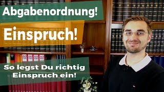 EINSPRUCH einlegen So geht es ganz einfach [upl. by Amees]