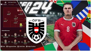 Ralph Rangicks Gegenpressing Austria Tactics EURO 2024  EA FC 24 [upl. by Jimmie]