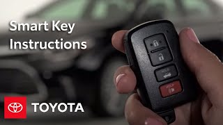 Toyota HowTo Smart Key  Toyota [upl. by Inami]