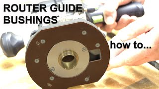 Router Bushings  Guide bushes  Template Guides [upl. by Mulford967]