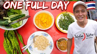 A Day In The Life of a Food Vlogger 🌶️ EVERYTHING I Eat in One Day at Home 🇹🇭 Bangkok Thailand [upl. by Htide127]