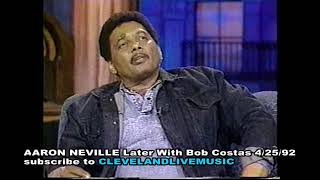 Aaron Neville  interview  Later 42592  on Linda Ronstadt Bill Graham and jail [upl. by Ainala757]