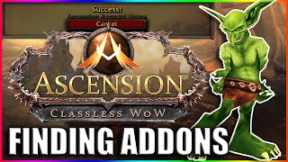 WHERE AND HOW TO FIND ADDONS UPDATED GRAPHICS FOR PROJECT ASCENSION [upl. by Acinor]