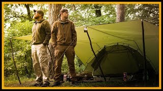 XL 24h Overnighter Übernachtung und Kochen am See  Bushcraft Outdoor Survival [upl. by Linnie842]