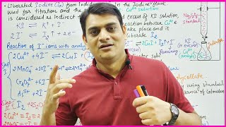 Part 9 Iodometric Titrations  Iodimetry  Redox Titrations [upl. by Gaal879]