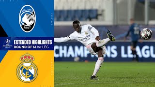 Atalanta vs Real Madrid Extended Highlights  UCL on CBS Sports [upl. by Yesnil]