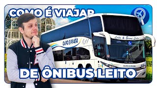 Como é viajar no ônibus leito da Ouro e Prata de São Paulo para Curitiba [upl. by Horn]