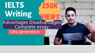 IELTS writing task 2 Advantages and disadvantages  complete essay [upl. by Forrer]