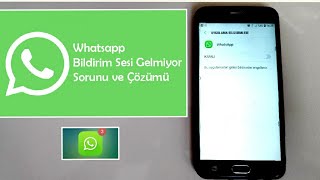 WhatsApp bildirimleri gelmiyor  Ã‡Ã–ZÃœM [upl. by Irvin96]