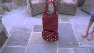 Reisenthel Reusable Foldable Trolley SKU  500731  ReUseIt [upl. by Venus939]