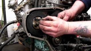 Land Rover 200tdi Engine Fitting the Timing Belt [upl. by Rodoeht987]