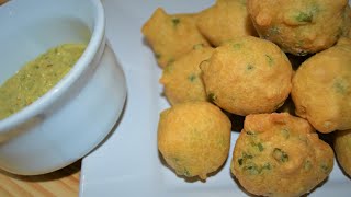 Mauritian Cuisine Baja Recipe  Plain Pakora  Bhajia Ramadan Special [upl. by Guinn986]