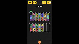 Ball sort puzzle level 1337 [upl. by Jaymie]