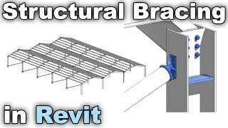 Structural Bracing in Revit Tutorial [upl. by Maker]