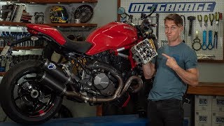 Ducati Desmodromic Valve Timing Demystified  MC Garage [upl. by Hgielrebmik558]