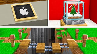 5 Things You Didnt Know You Could Build in Minecraft NO MODS [upl. by Kinna]