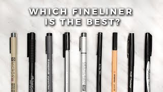 Which Fineliner is the Best  STATIONERY SHOWDOWN [upl. by Rivera]