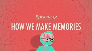 How We Make Memories Crash Course Psychology 13 [upl. by Hildick]