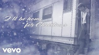 Glen Campbell  Ill Be Home For Christmas Lyric Video [upl. by Hertz115]