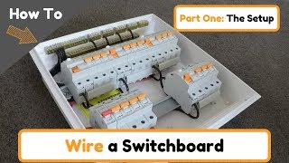 How To Wire a Switchboard Part 1 [upl. by Gilly462]