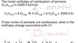 Molar Enthalpy Calculations [upl. by Naira726]