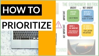 How to Prioritize Tasks Effectively GET THINGS DONE ✔ [upl. by Bernt922]