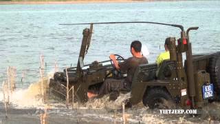 Viet Jeep  Mutt M151 A2 Diving [upl. by Enayd]