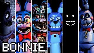 Evolution of Bonnie in FNAF 20142018 [upl. by Aztinaj758]