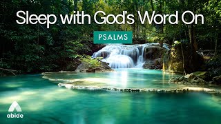 Psalms for Sleep Fall Asleep in Gods Word  Try for 5 Min [upl. by Nyllaf]