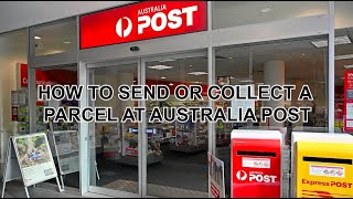 Life in Australia  Post How to Send and Collect a Parcel [upl. by Craw]