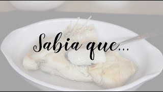 Sabia que como cozer bacalhau [upl. by Tijnar]