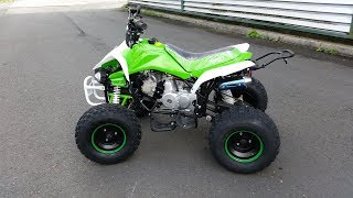 QUAD ATV 125cc 3 Gear Semi Automatic REVIEW Speedy 3G8 from Nitro Motors [upl. by Irakab257]