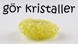 Gör egna kristaller  PYSSEL DIY [upl. by Soisanahta]