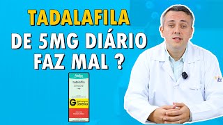 Tadalafila 5mg Diário Faz Mal  Dr Claudio Guimarães [upl. by Nivrag]